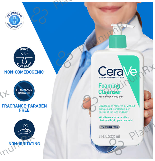 CeraVe Foaming Cleanser for Normal & Oily Skin 236 ml