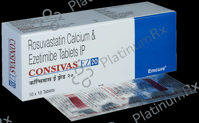 Consivas EZ 10/20mg Tablet 10s