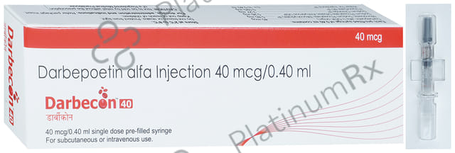 Darbecon 40mcg Injection 0.4ml