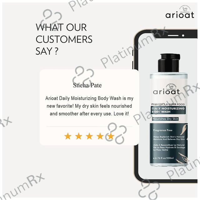 Arioat Prebiotics & Super Food Daily Moisturizing Body Wash