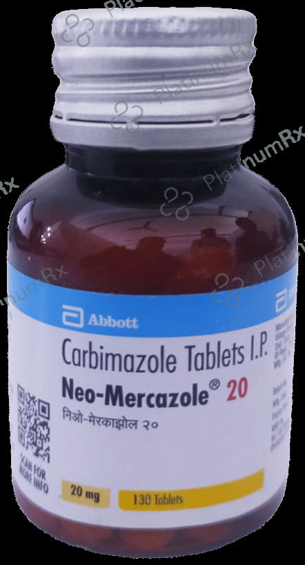 Neo Mercazole 20mg Tablet 130s