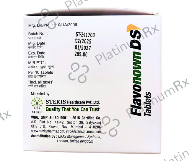 Flavonown DS 1000mg Tablet 10s