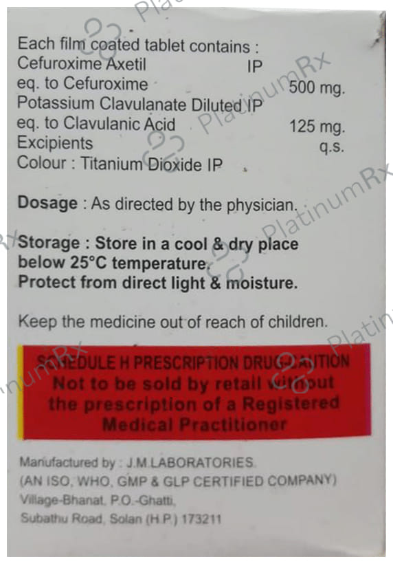 Latixon-CV 625 Tablet