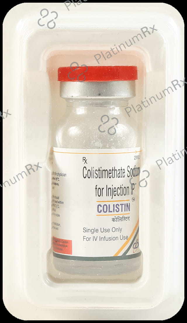 Colistin 2Million IU Injection 1 Injection
