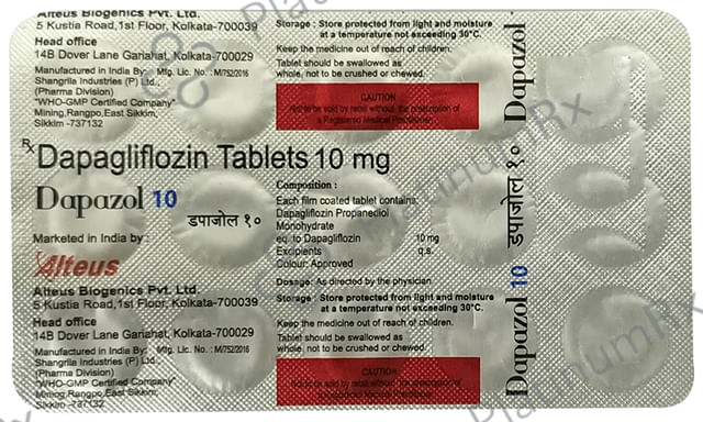 Dapazol 10mg Tablet 15s