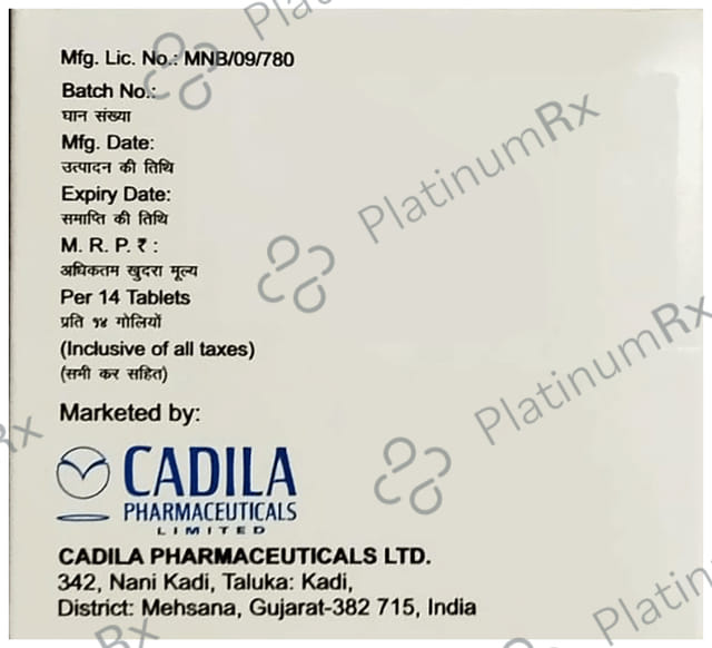 Tikacad 90mg Tablet 14s