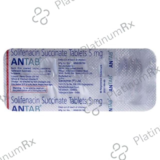 Antab 5mg Tablet 10s