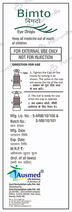Bimto Eye Drop