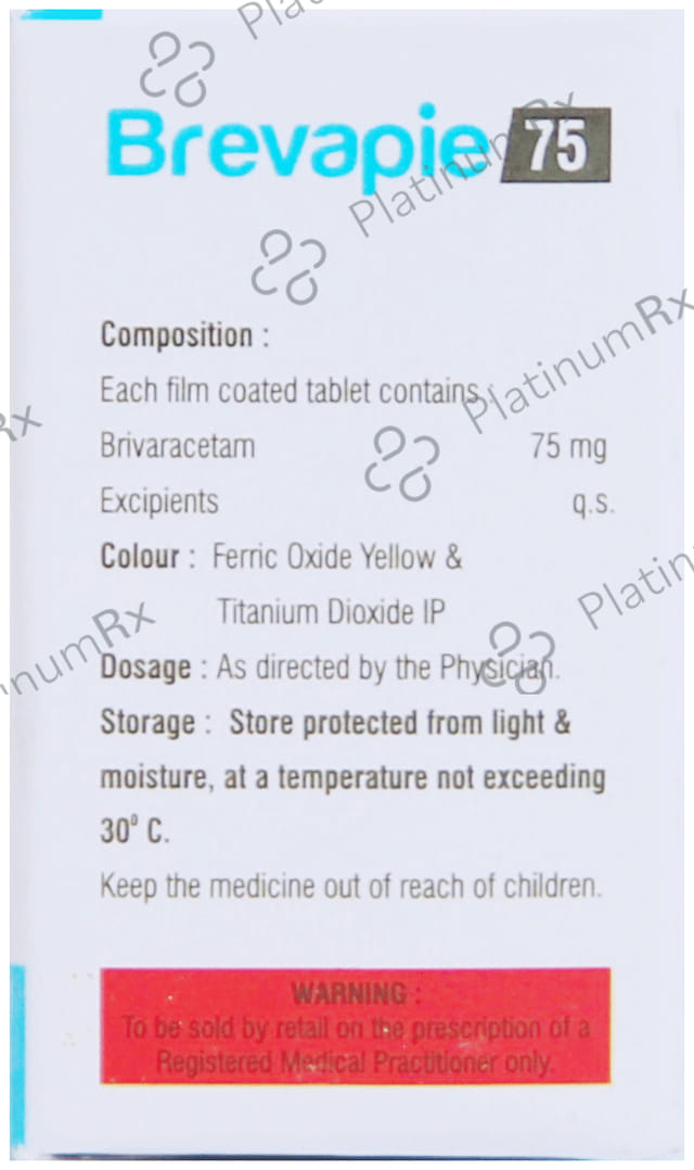 Brevapie 75mg Tablet 10s