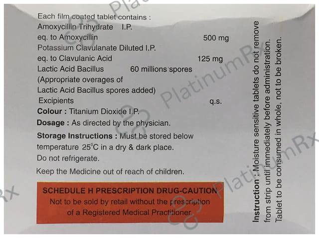 Nottyclav-LB 625 Tablet