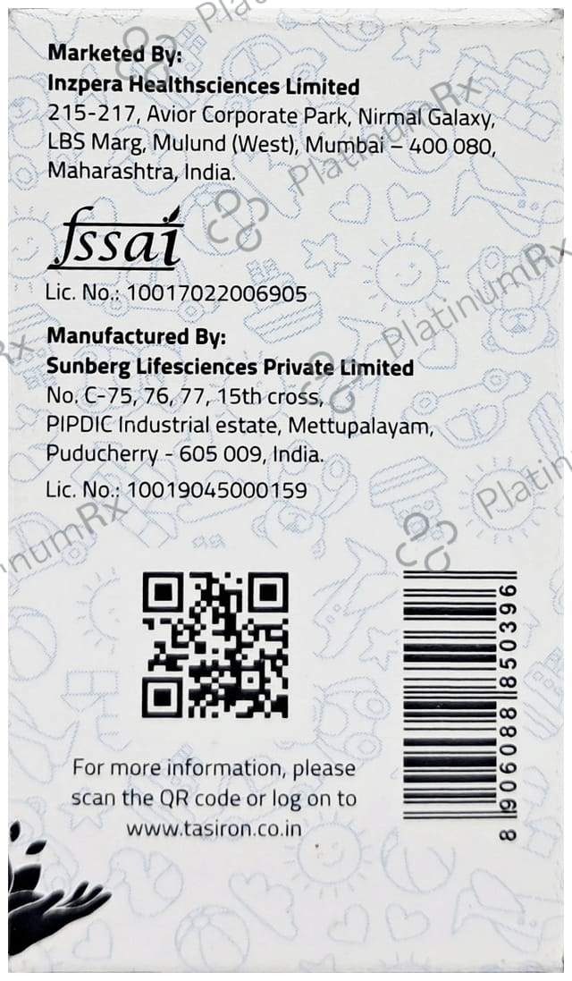 Tasiron Sachet Orange 15X0.75gm