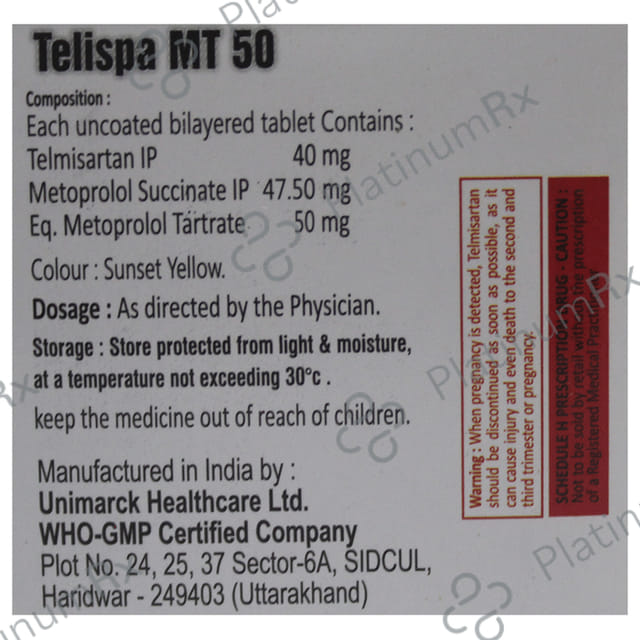 Telispa MT 50 Tablet