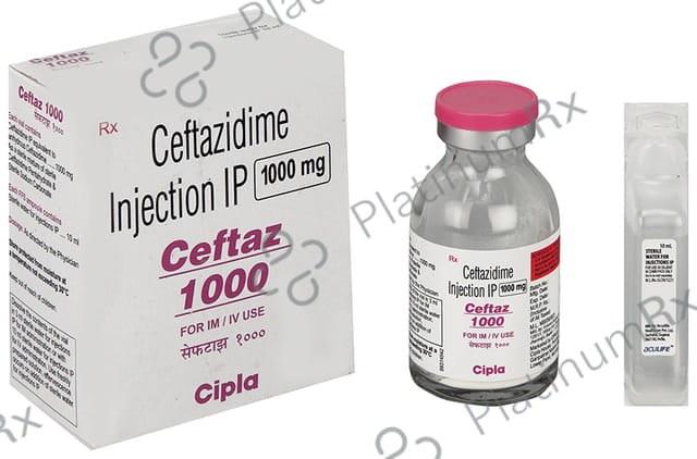 Ceftaz 1gm Injection 1s