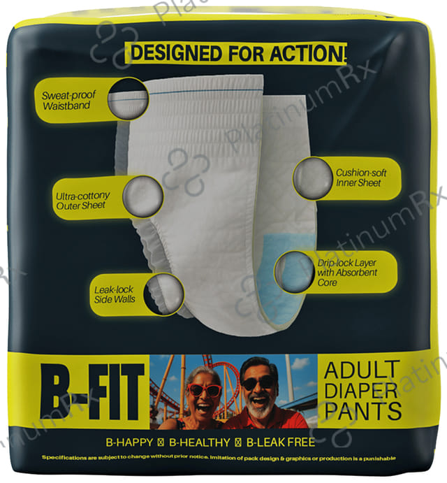 B Fit Adult Diaper Pants Large 10s