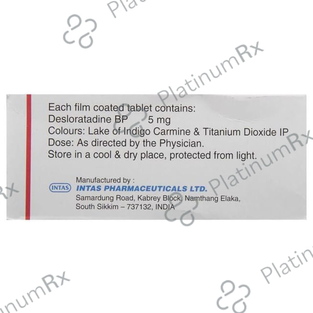 Dezlorid 5mg Tablet 10s