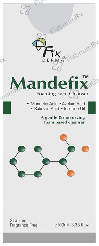 Fixderma Mandefix Foaming Face Cleanser 100 ml