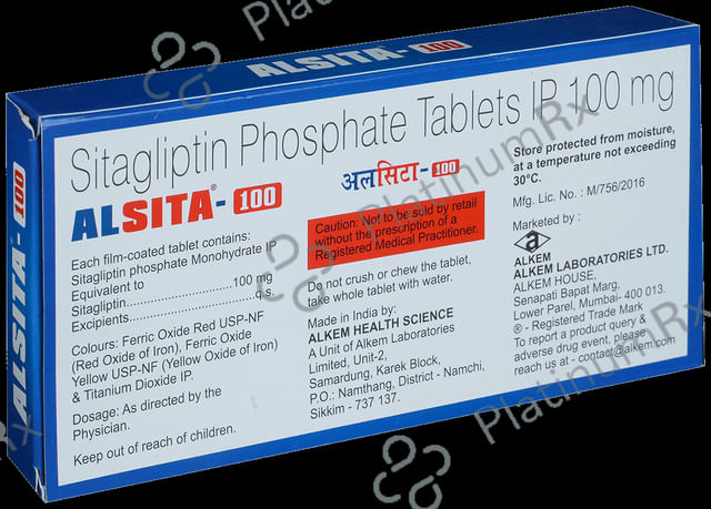 Alsita 100mg Tablet 10s