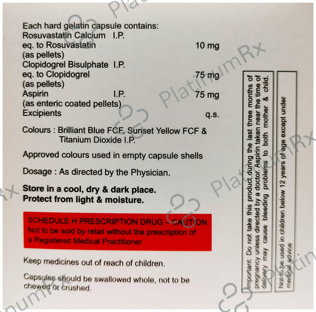 Rosuneip Gold 10 Capsule 10s