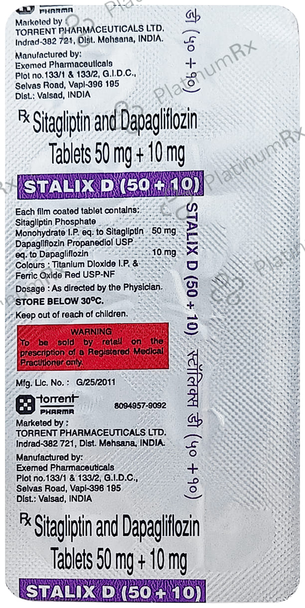 Stalix D 10mg/50mg Tablet