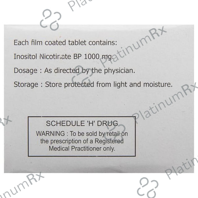 Niacin NF 1000mg Tablet 10s