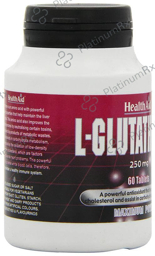 Healthaid L-Glutathione 250mg Tablet