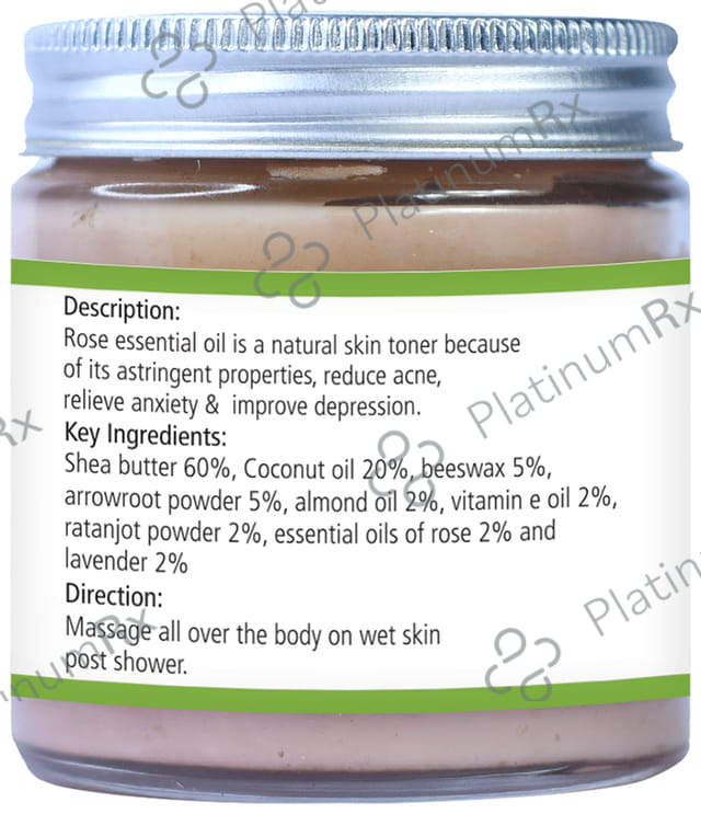 Natuur Body Butter Shea Rose Ratanjot