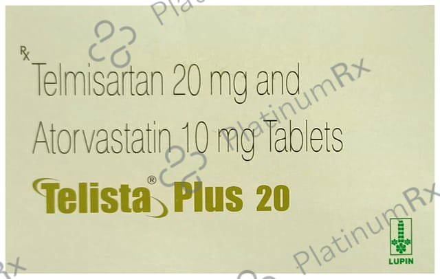 Telista Plus 10/20mg Tablet 15s