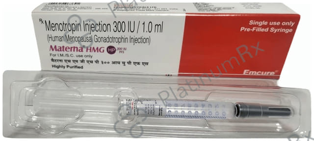 Materna Hmg HP 300i.u/1.0ml Injection