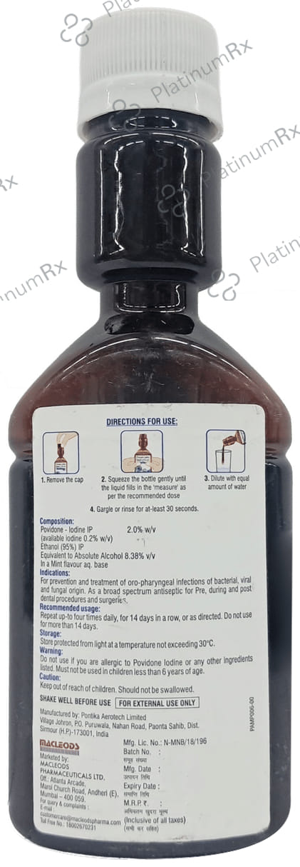 PoviTotal 2% Gargle 100ml