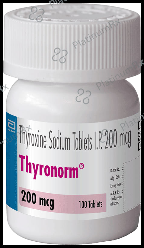 Thyronorm 200mcg Tablet 100s