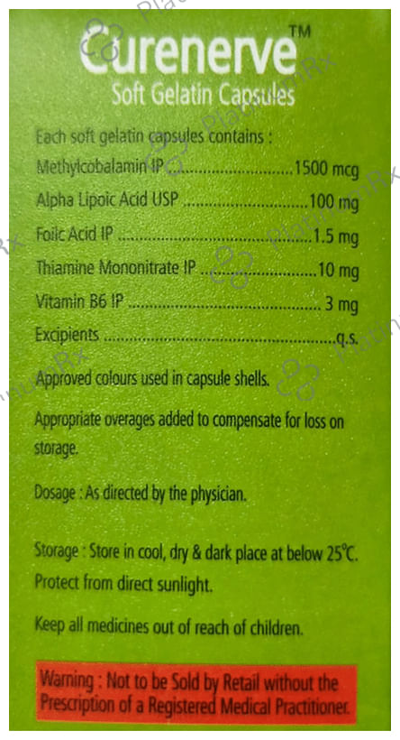 Curenerve Soft Gelatin Capsule