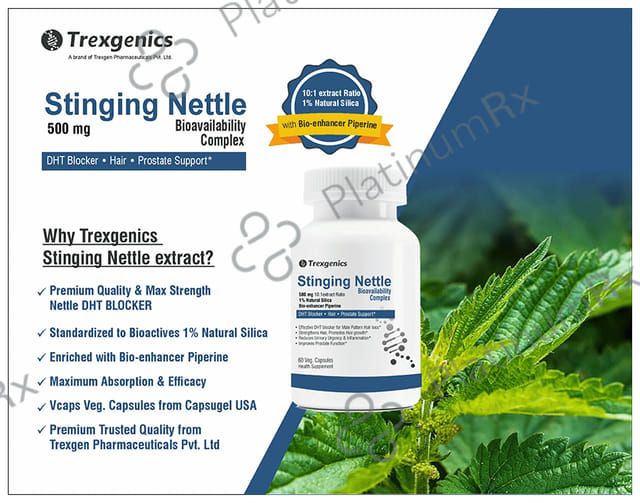 Trexgenics Stinging Nettle Veg Capsule