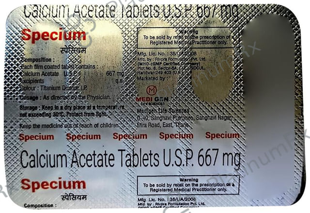 Specium Tablet