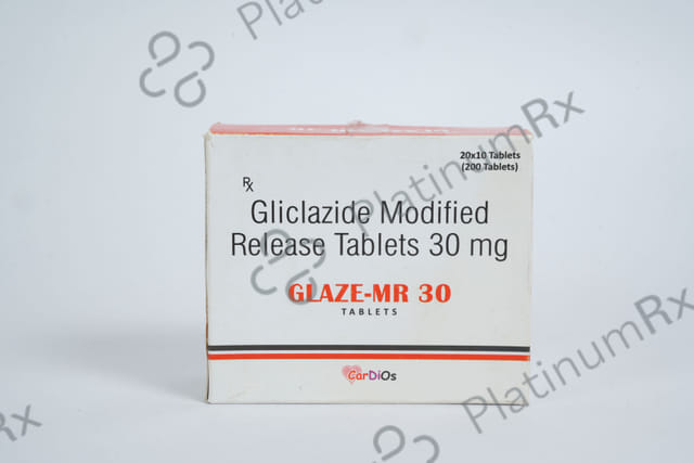 Glaze MR 30mg Tablet 10s