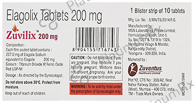 Zuvilix 200mg Tablet 10s