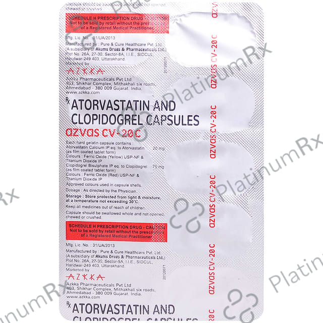 Azvas CV 20mg/75mg Capsule