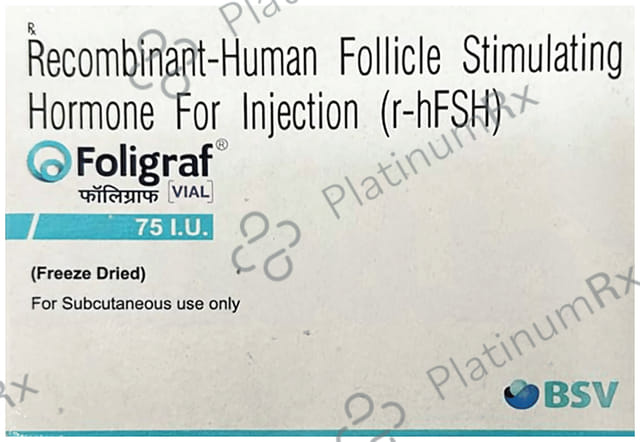 Foligraf 75IU Injection