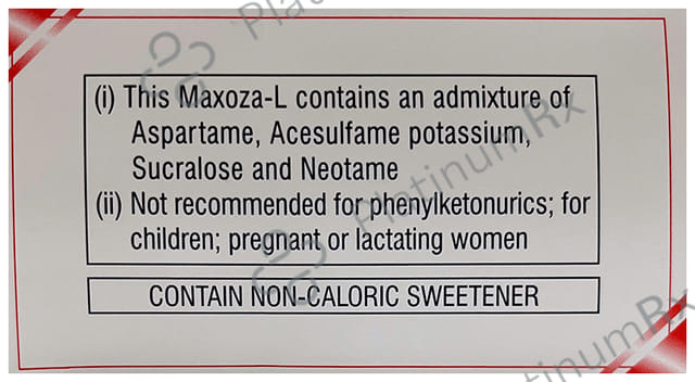 Maxoza L Nutraceutical Powder 5gm