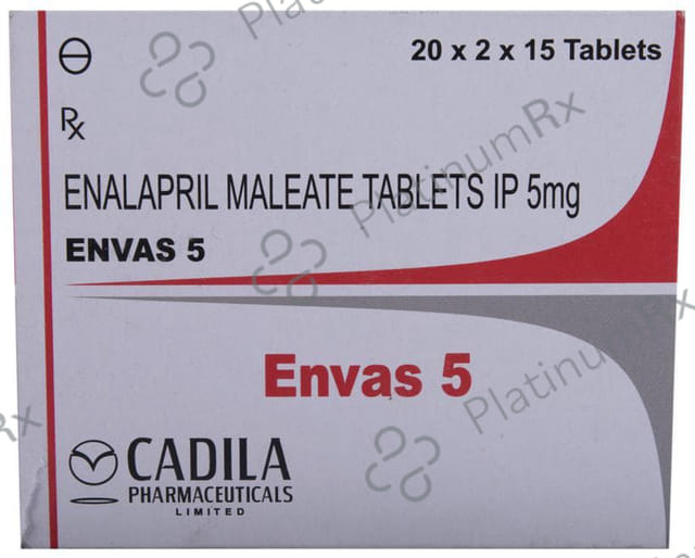 Envas 5mg Tablet 15s