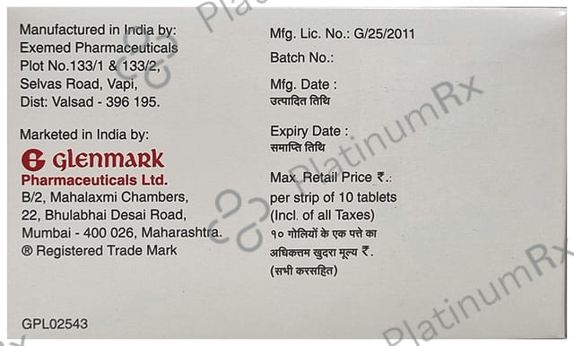 Sitazit DM 500mg Tablet ER 10s