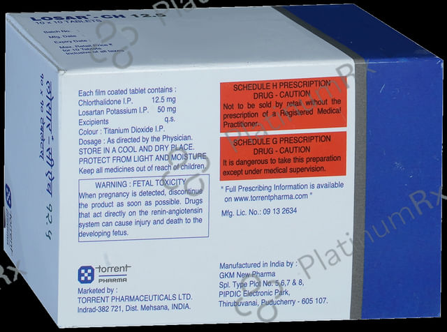 Losar CH 12.5 Tablet