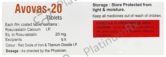 Avovas 20 Tablet