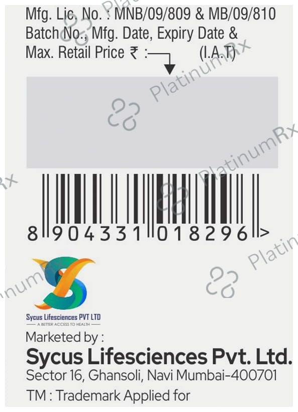 Tazcus MT 25 Tablet ER 15s