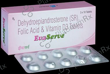 Evaserve 75/4500mcg/3000IU Tablet 10s