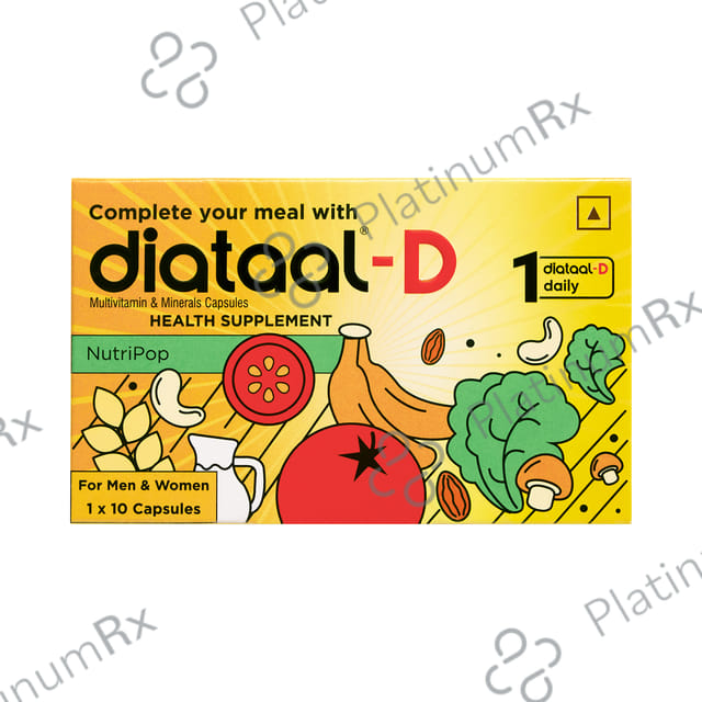 Diataal D Nutripop Capsule 10s