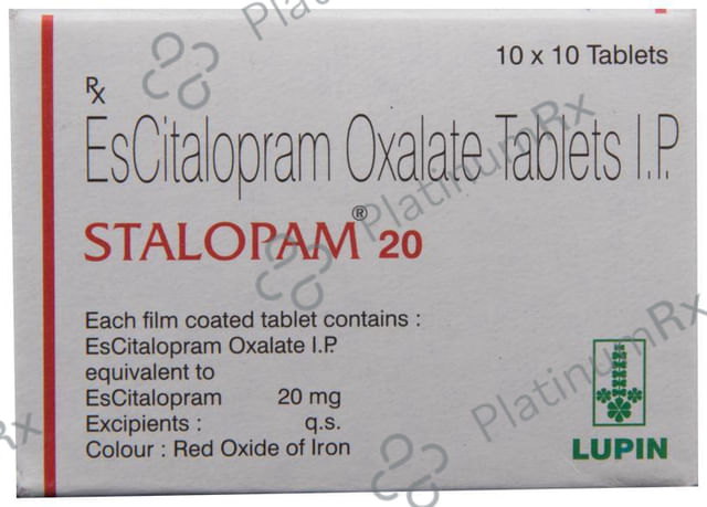 Stalopam 20mg Tablet 10s
