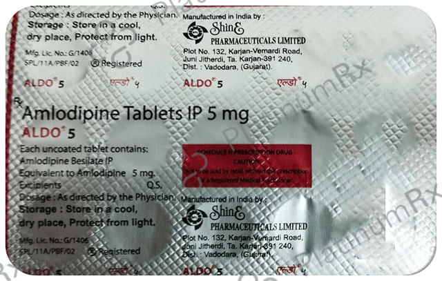 Aldo 5mg Tablet 15s