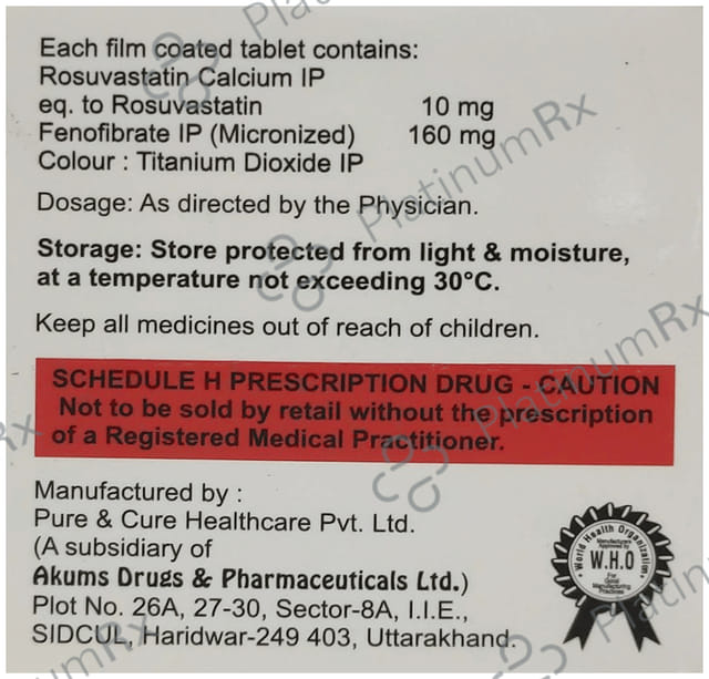Rosulife F10mg Tablet 10s