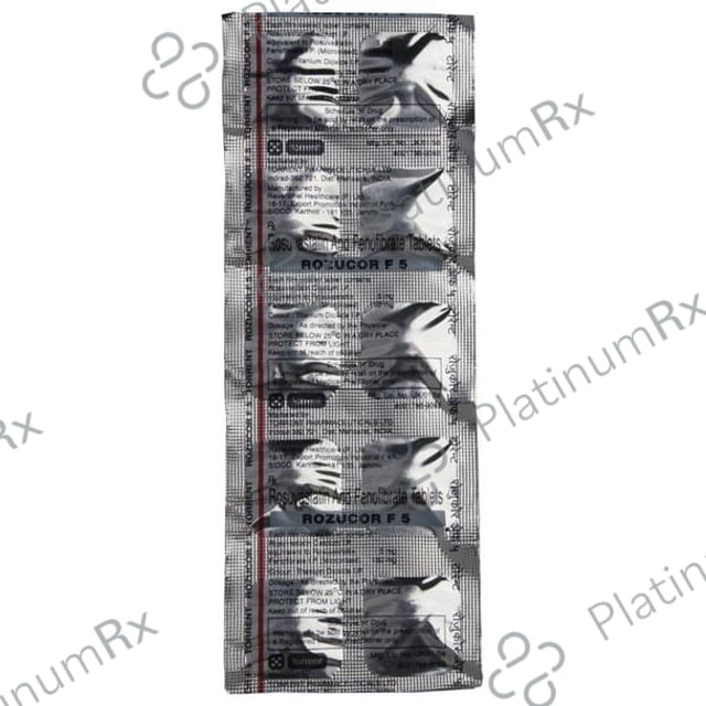 Rozucor F 5/160mg Tablet 10s