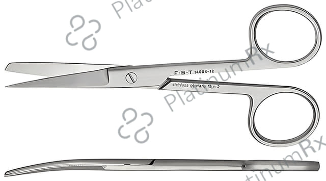 Thyrocare Curved Dressing Scissor Sharp Blunt